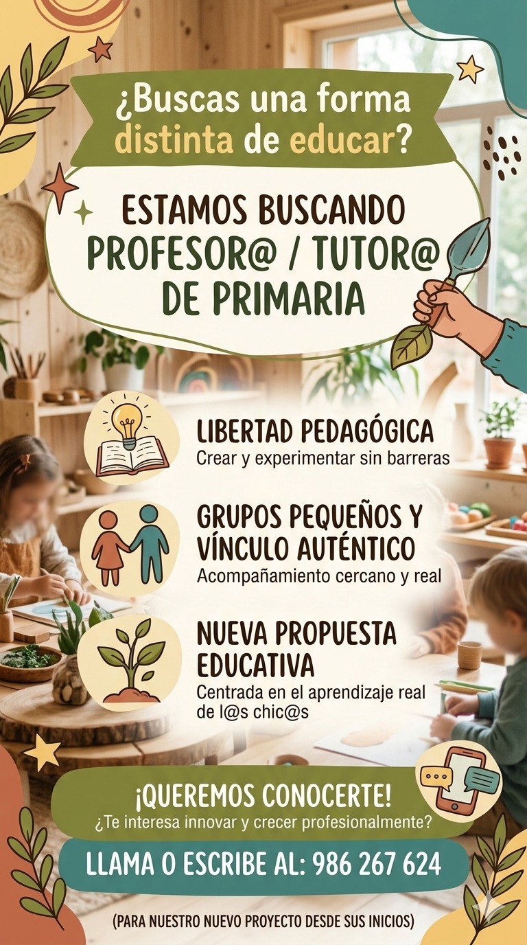 Profesor/a o tutor/a de Primaria